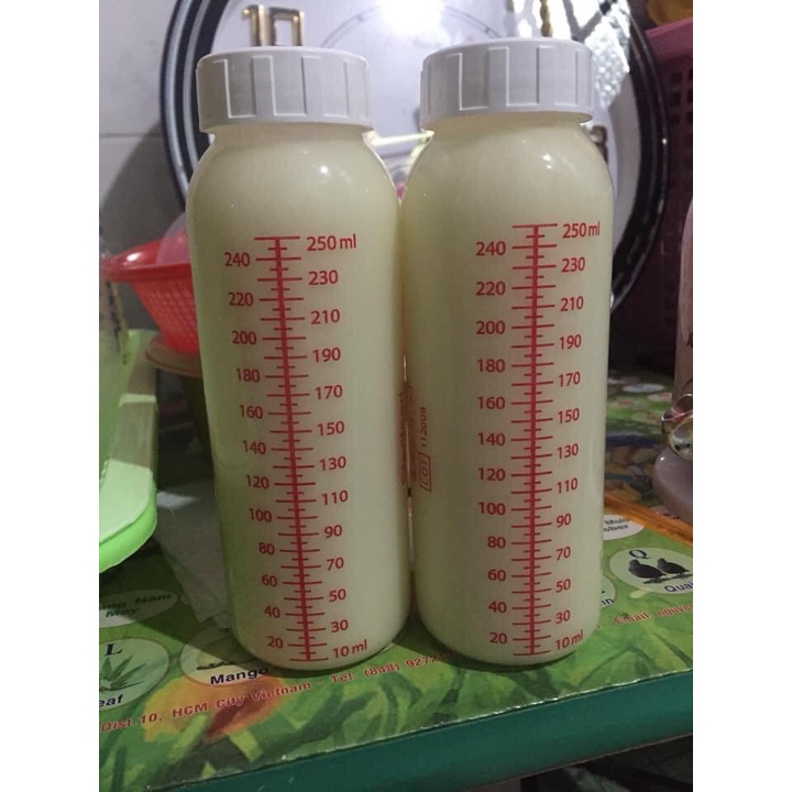 BÌNH TRỮ SỮA STERIFEED 130ML - 250ML ANH QUỐC