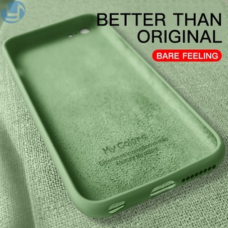 Vỏ điện thoại silicon lỏng mềm màu kẹo cho iphone 6 6s 7 8 plus x xr xs max ốp lưng