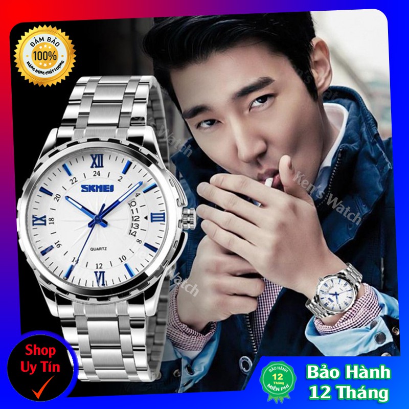 Đồng Hồ Nam SKMEI 9069 Chính Hãng Chống Nước (tặng kèm hộp , pin) Đồng hồ nam chính hãng