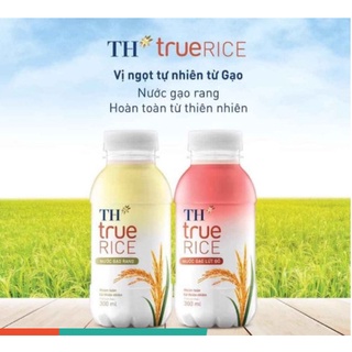 Nước gạo lứt đỏ , nước gạo rang TH True MILK chai 300ml