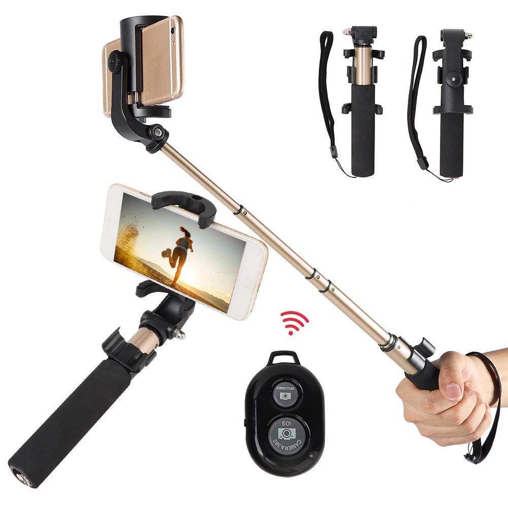 Gậy Chụp Ảnh Selfie Kết Nối Bluetooth Cho Điện Thoại | BigBuy360 - bigbuy360.vn