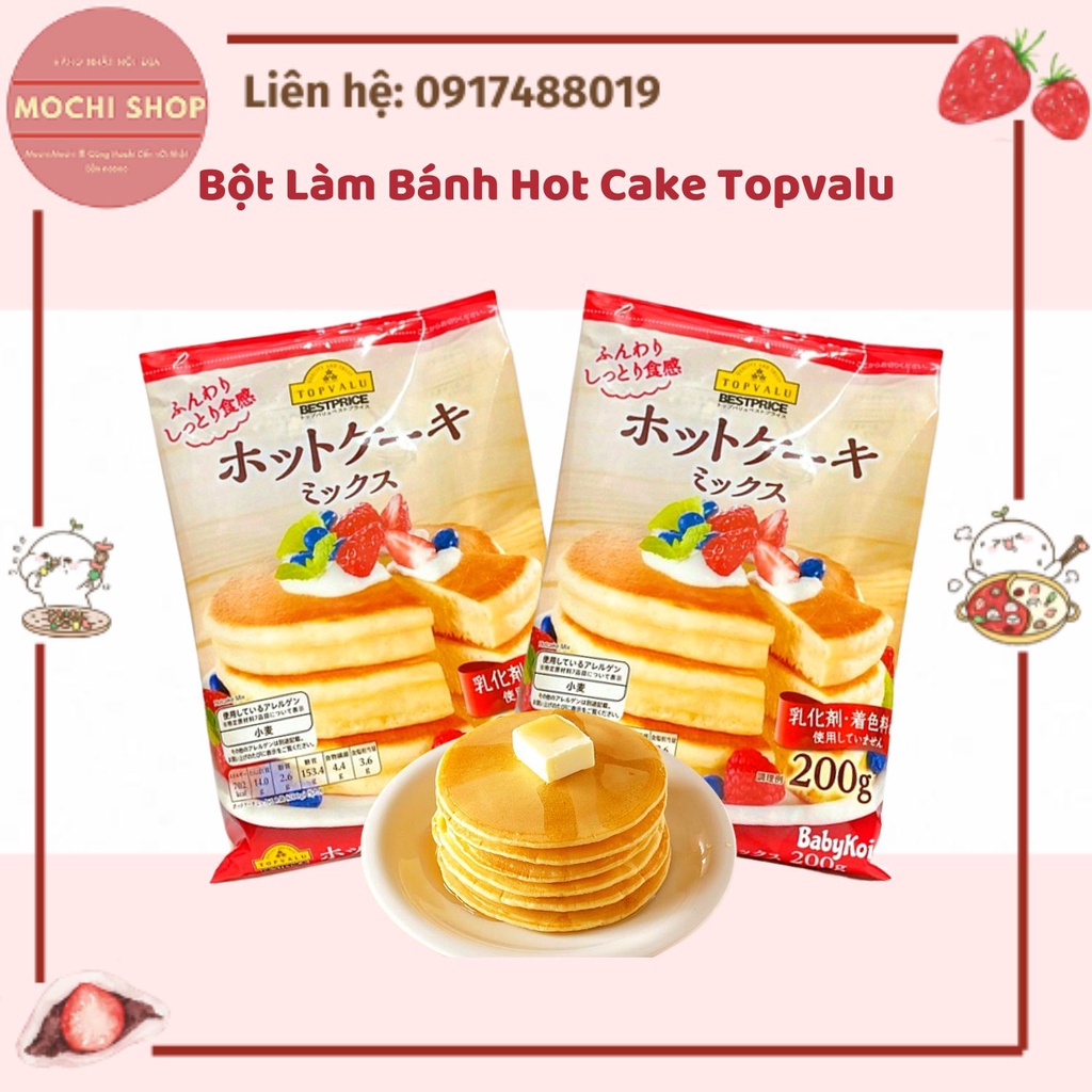 Bột Làm Bánh Hot Cake Topvalu 200g (DATE: 2023)