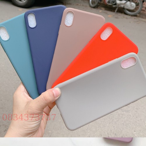 Xả kho lỗ vốn ốp dẻo trơn cho máy iphone samsung oppo có bảng mã ốp shop giao màu ngẫu nhiên,chọn màu ib shop