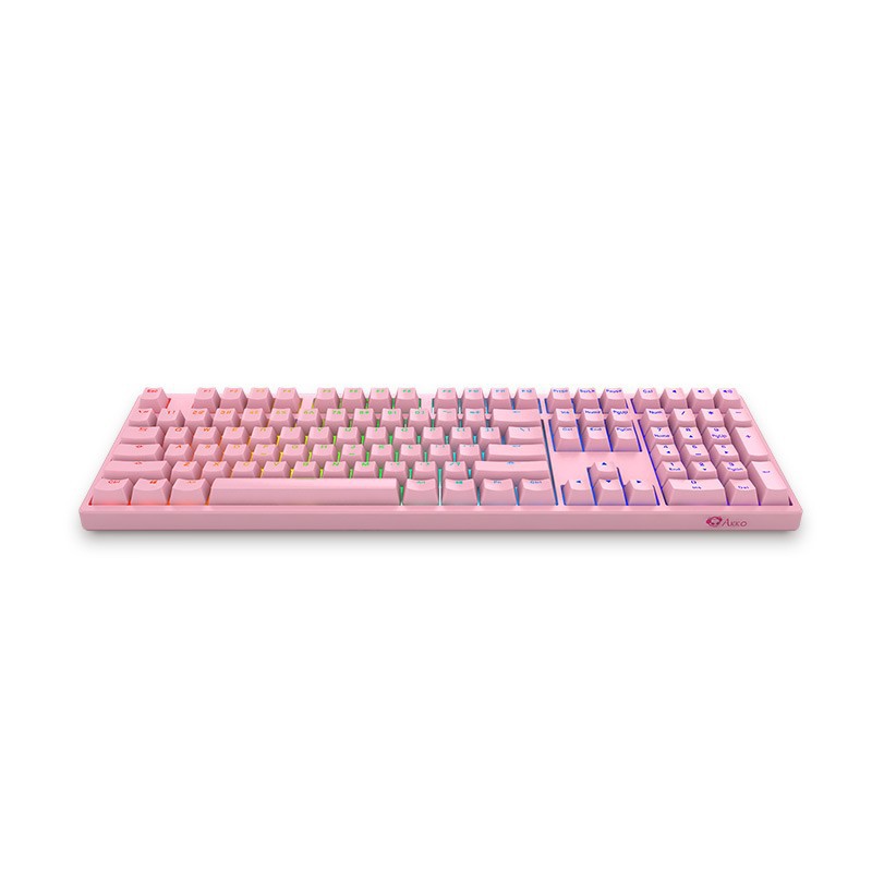 [Mã ELTECHZONE giảm 5% đơn 500K] Bàn phím gaming AKKO 3108S RGB Pro Pink (Cherry Switch) - Cổng USB