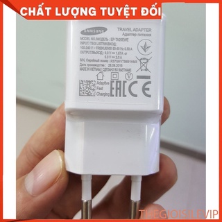 Củ sạc nhanh samsung galaxy s7, s7 edge chính hãng - tặng cáp sạc micro