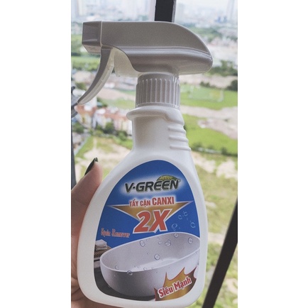 Tẩy cặn canxi Vgreen siêu mạnh