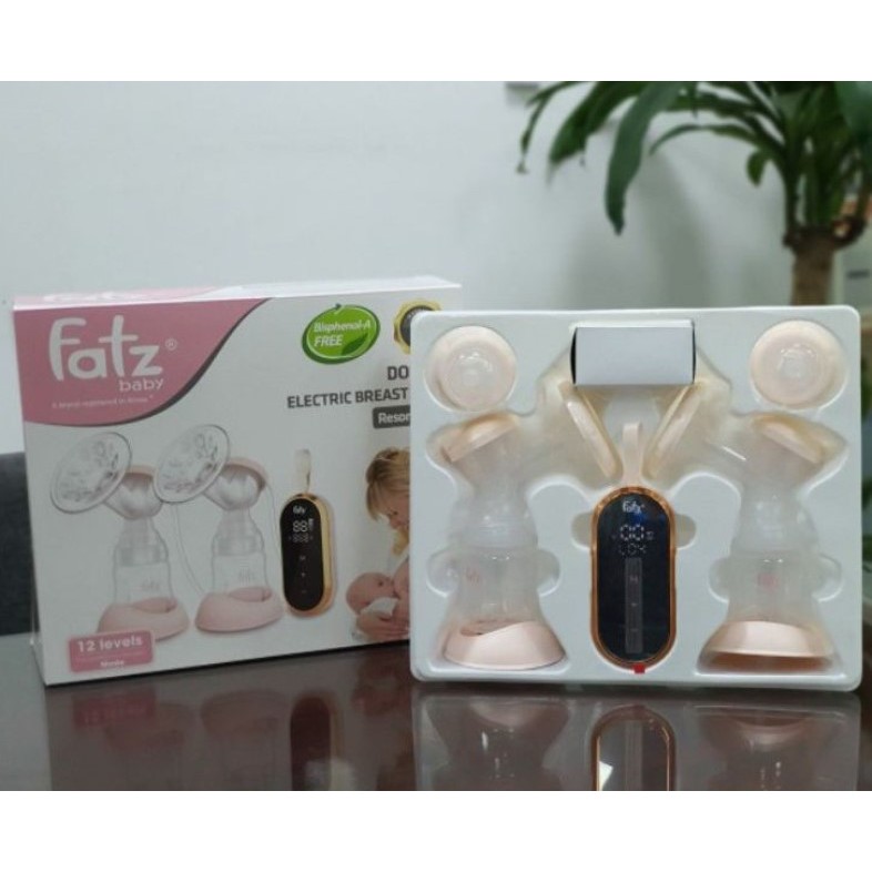 Máy hút sữa điện đôi có pin sạc Fatz Fatzbaby Resonance 5 (FB1180VNG, FB1180VNH, FB1180VN) (Công nghệ Nhật)