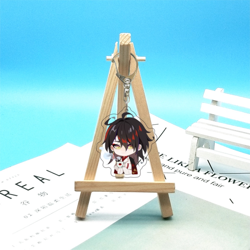 Móc Chìa Khóa Hình Ellen NIJISANJI Vtuber LUXIEM Anime Mysta Dễ Thương