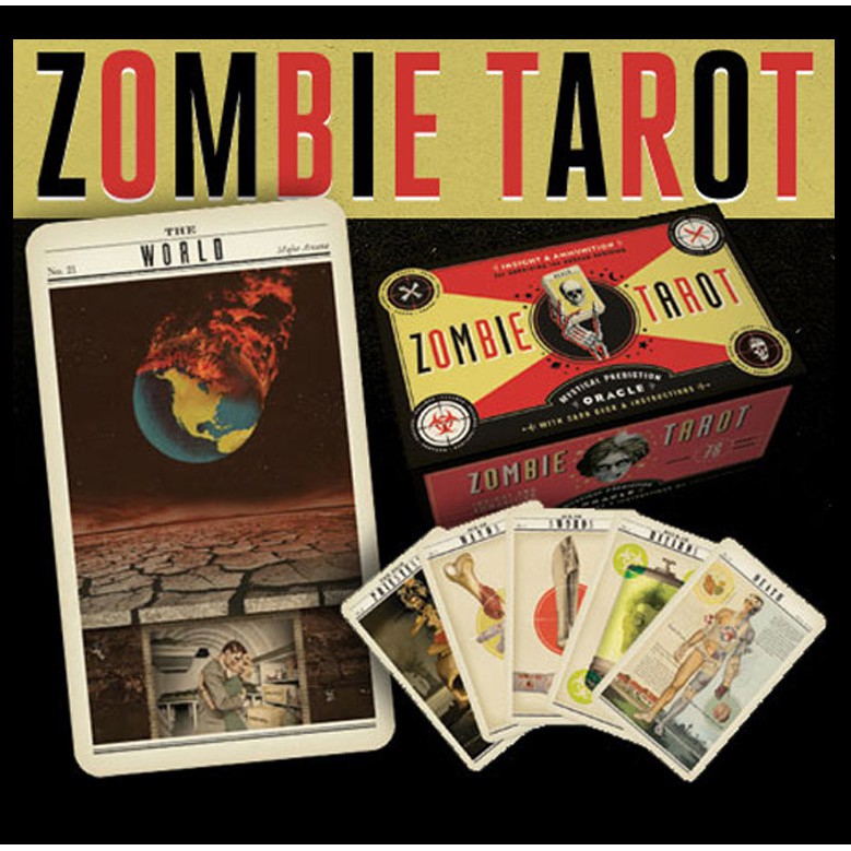 Bộ Bài Zombie Tarot (Mystic House Tarot Shop) - Bài Gốc Authentic Chính Hãng 100%