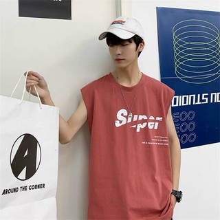 Áo Thun Ba Lỗ  Thời Trang Unisex In  Chữ SUPER Cá Tính Nam Nữ- Shop3nunisex