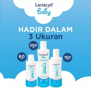 Image of [Flash Sale] Lactacyd Baby 250 ml Cleansing and Moisturizing Liquid Soap  60 mL / 150mL / 250 mL, Sabun Bayi 150 ml