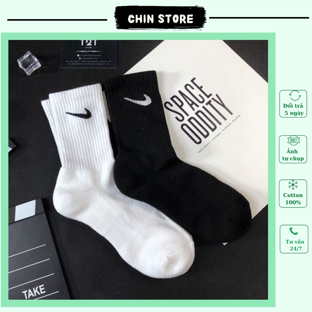 Tất Unisex Cổ Cao Cao Cấp, Tất Nam NữThể Thao Dày Dặn Cực Đẹp Dễ Phối Đồ Phù Hợp Với Mọi Lứa Tuổi Teen