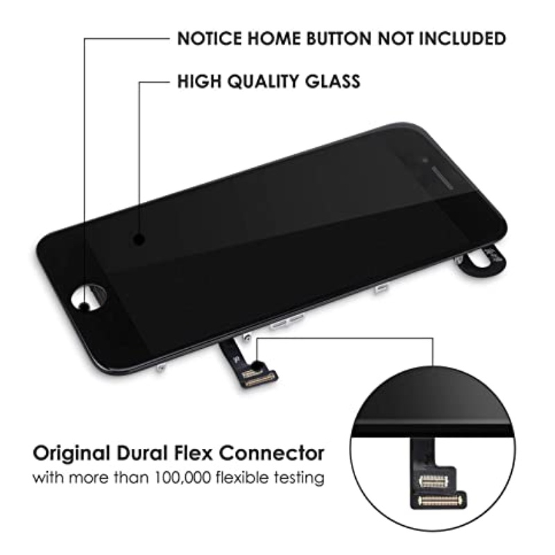 Màn hình 7 PLUS tặng kèm bộ sửa bảo hành dài.