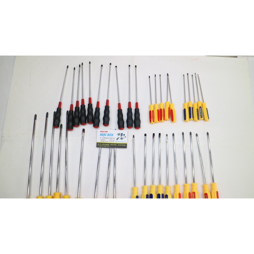 Tua vít sọc đủ size 3mm 4mm 5mm 6mm - 1 chiếc