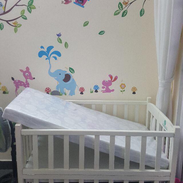 Nệm bông ép 70x120x5 cho cũi