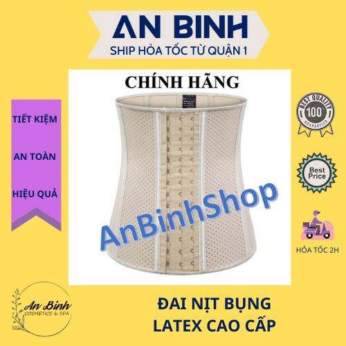 (Q1-HCM) ĐAI NỊT BỤNG LATEX 9 XƯƠNG 24CM