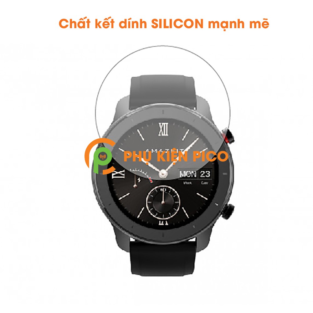 Cường lực Amazfit GTR 42mm - Cường lực đồng hồ Xiaomi Amazfit GTR 42mm full keo chống xước màn hình