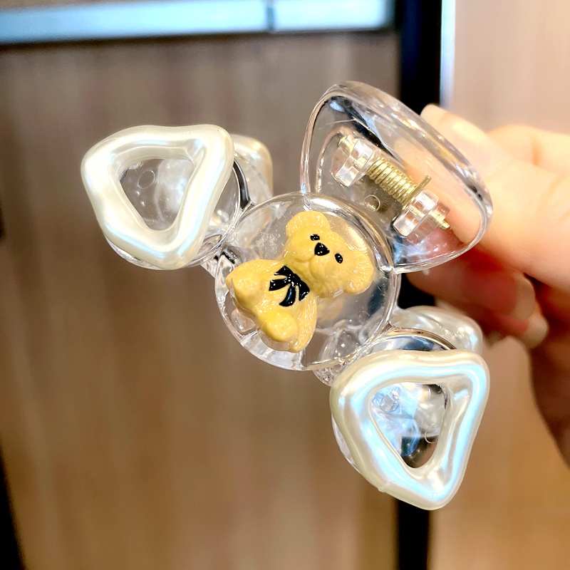 Kẹp Tóc Hình Gấu Nhỏ Xinh Xắn Thời Trang Hàn Quốc Dành Cho Bé Gái