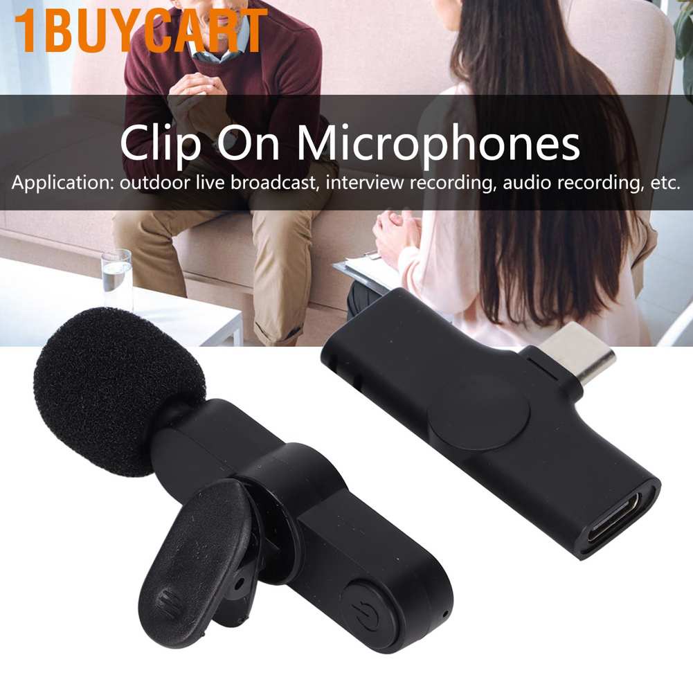 1buycart Micro cài áo không dây mini loại C cho Android