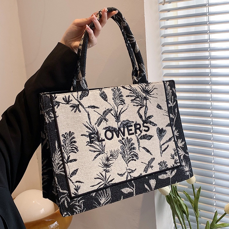 Túi đeo chéo JASMIN NOIR vải canvas thiết kế đơn giản thời trang cho nữ