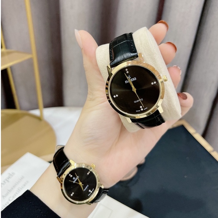 Đồng hồ nam nữ RADOO dây da hàng loại 1, đồng hồ cặp đôi món quà ý nghĩa [ Bảo hành 12 tháng lỗi 1 đổi 1 ] | BigBuy360 - bigbuy360.vn