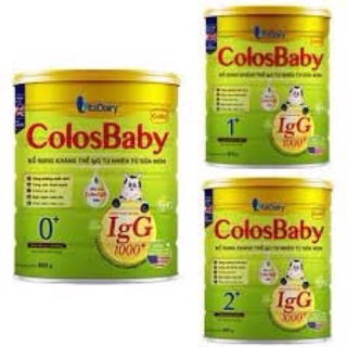 Sữa colosbaby 0.1.2 đủ số 800g