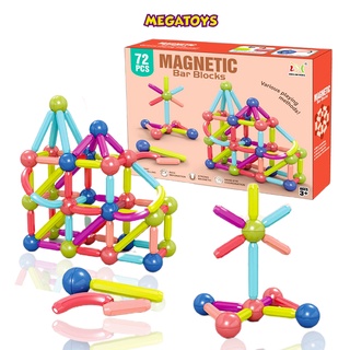 Bộ đồ chơi xếp hình nam châm thông minh Magnetic cao cấp cho bé - MGT