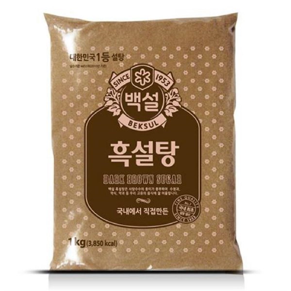 Đường Nâu Hàn Quốc Dark Brown Sugar 1kg