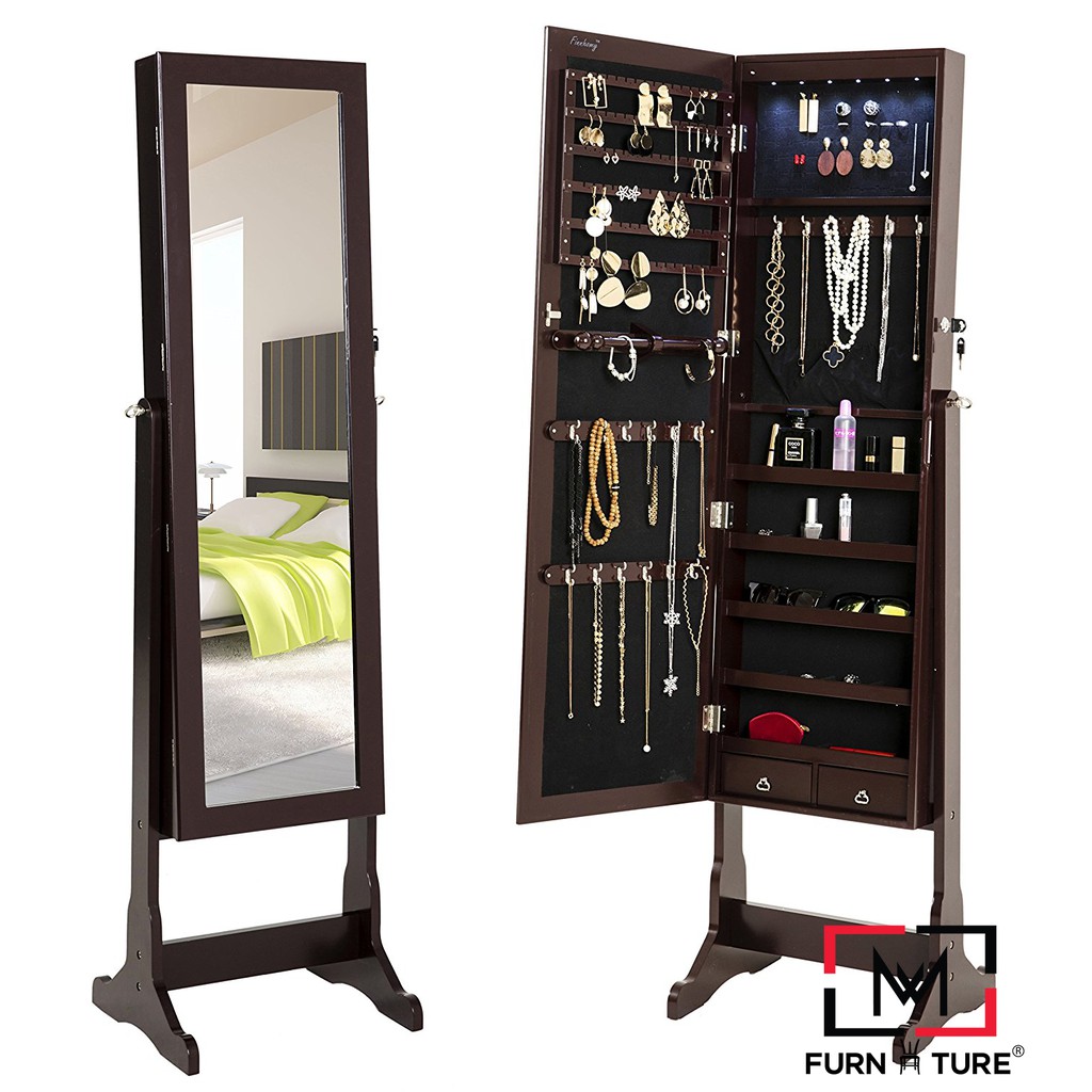 TỦ GƯƠNG TRANG SỨC - JEWELRY MIRROR BOX - NỘI THẤT CĂN HỘ | BigBuy360 - bigbuy360.vn