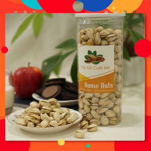 Hạt dẻ cười nhập khẩu Mỹ không tẩy trắng - HOME NUTS