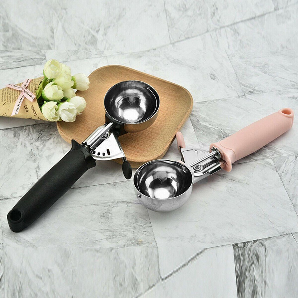 Muỗng Múc Kem Bằng Thép Không Gỉ