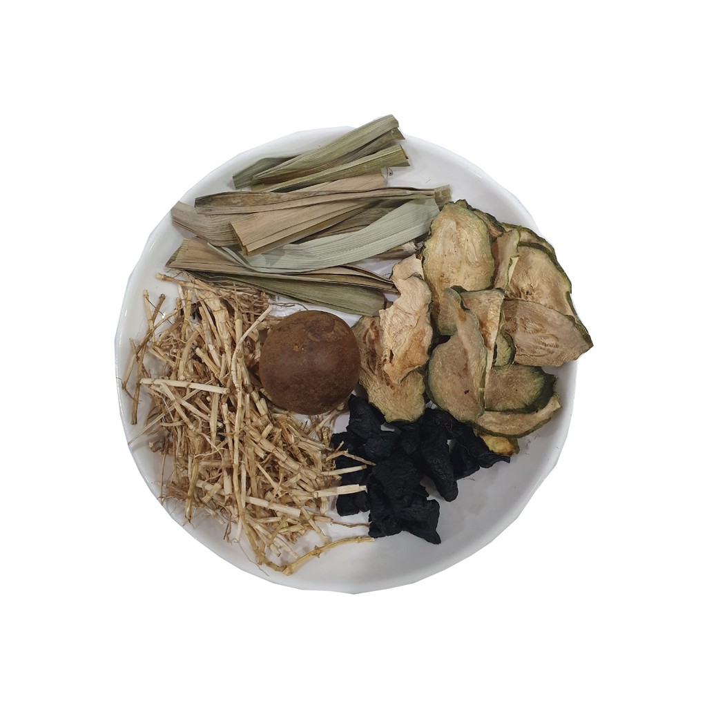 Nguyên liệu nấu 5 lít Trà bí đao la hán hoa cúc 7 vị - Thanh nhiệt, giải độc dưỡng thần, ăn tốt ngủ ngon.