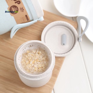 Cốc uống nước lúa mạch 300ml nhiều màu
