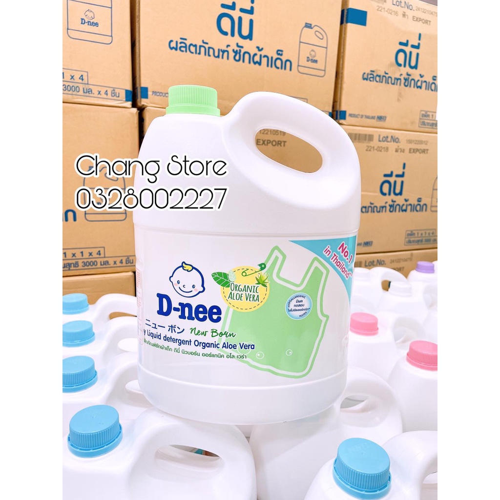 Nước Giặt Xả Quần Áo Em Bé Dnee