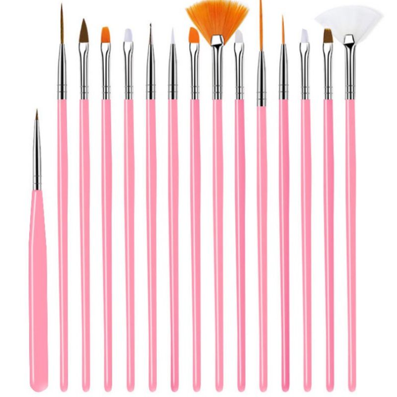 Bộ cọ 15 cây làm móng Nail