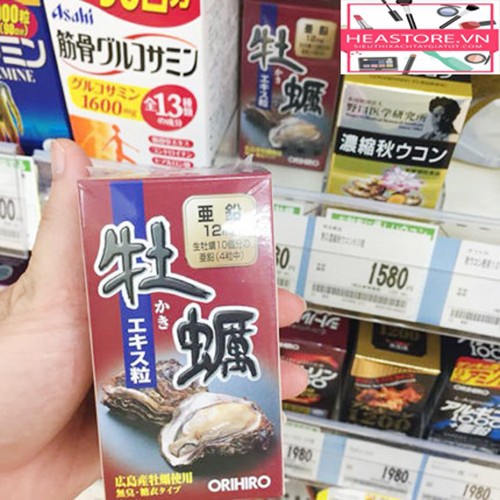 Viên uống tinh chất hàu tươi Orihiro Nhật Bản tăng cường sinh lý nam giới