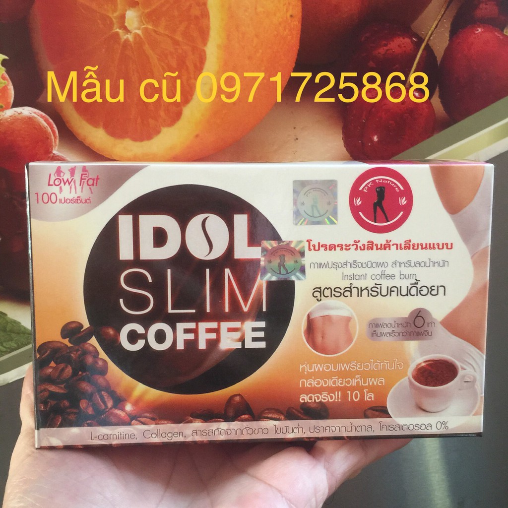 idol slim coffee [ mau cũ loai 1]