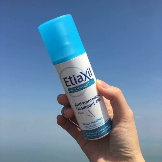 Xịt khử mùi hôi chân Etiaxil Deodorant 48h 100ml