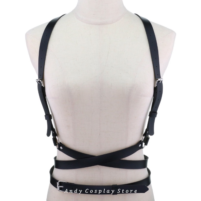 [CÓ SẴN] Harness belt - dây lưng giả da 1