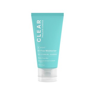 Kem dưỡng đêm cho da dầu mụn paula's choice clear oil-free moisturizer :
