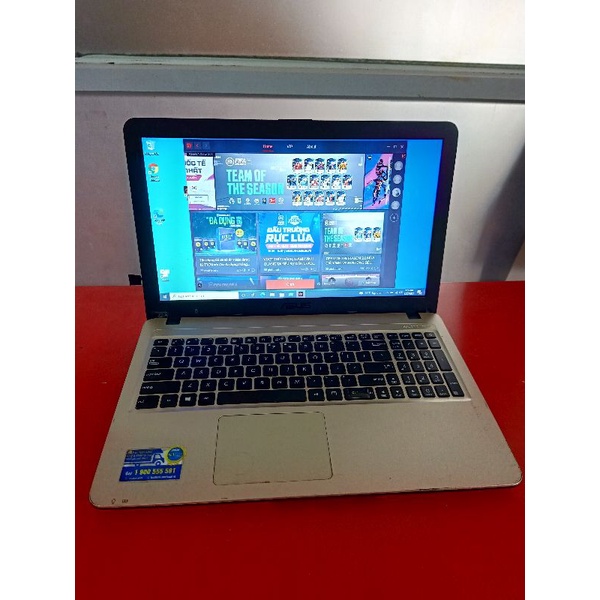 Laptop asus X540L chơi game liên minh, fifa online 4, làm lập trình, render đồ họa.