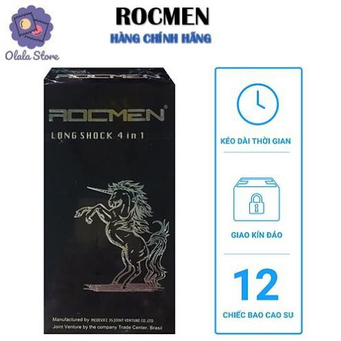 COMBO BAO CAO SU ROCMEN [COMBO SIÊU RẺ SIÊU HOT]   15 BAO CÓ GÂN GAI KÉO DÀI THỜI GIAN QUAN HỆ [ HÀNG CHÍNH HÃNG ]