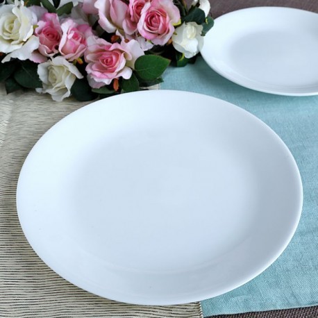 Combo 3 Dĩa Thuỷ Tinh Mỹ Corelle 17cm 106-N-LP Winter Frost White