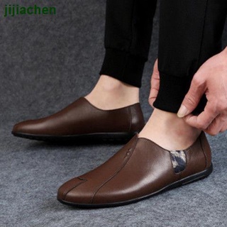 Giày lười da pu phong cách Hàn Quốc cho nam