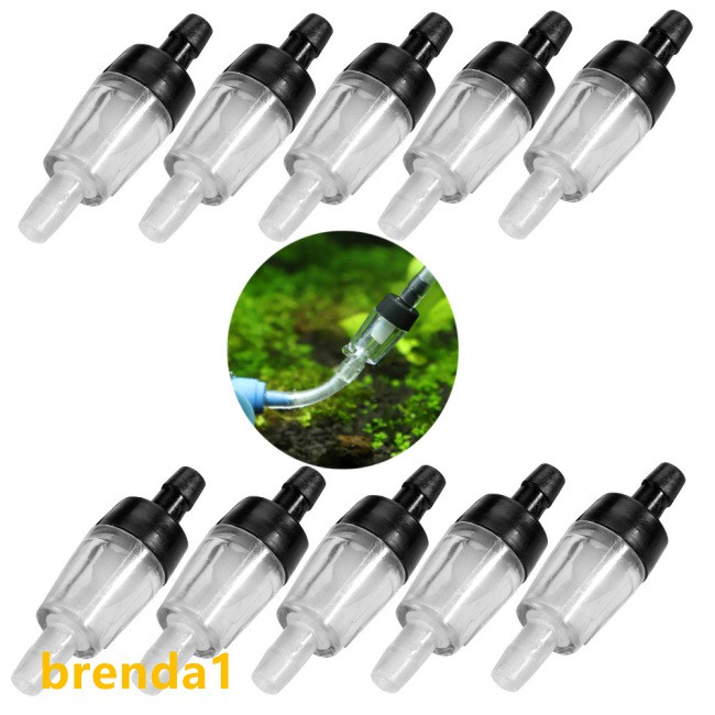 Fish Bowl Air Check Valves Water Check Valve One Aquarium Air Way 10Pcs Stop Pump Water