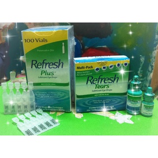 Nước nhỏ mắt, nước mắt nhân tạo Refresh Plus, tears Lubricant Eye Drops