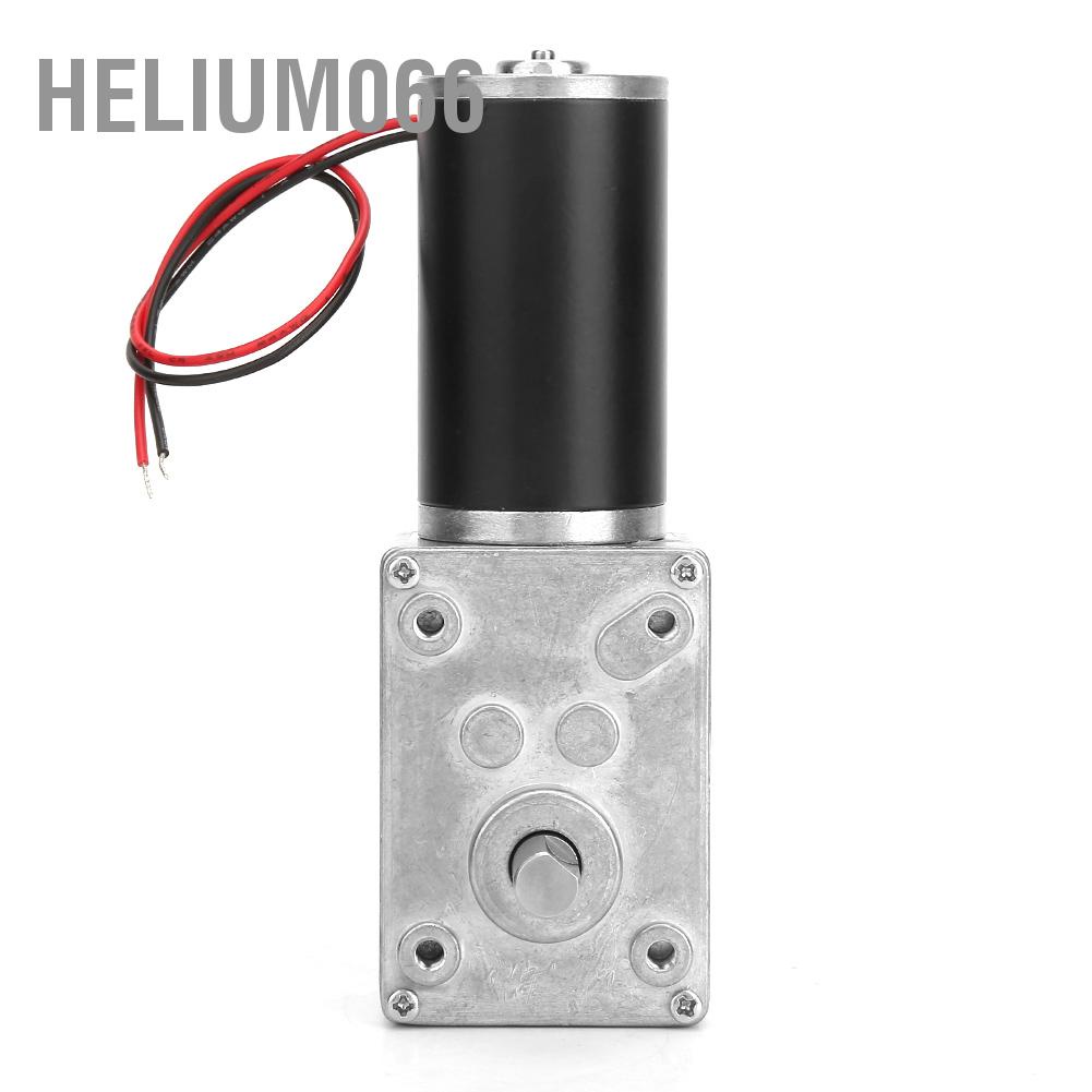 Tốc độ xoắn cao Giảm hộp số điện Động cơ có thể đảo ngược Bánh răng sâu 8mm Trục 12V