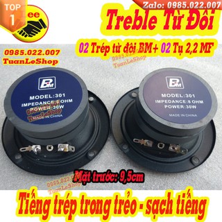 Loa treble bm từ đôi hàng chất lượng – giá 02 treble + tụ 2.2mf