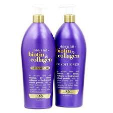 [SIZE LỚN 750ML] Gội Xả OGX Biotin & Collagen Shampoo Conditioner 750ml - Nhập Khẩu Mỹ