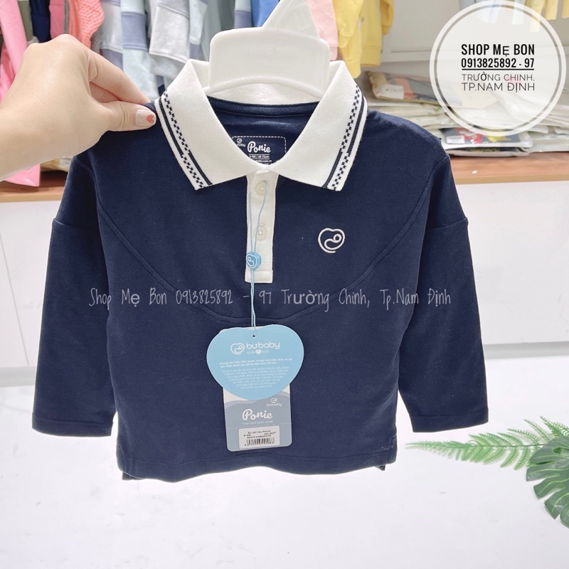 Áo dài tay Bu Polo Ponie cho bé trai bé gái